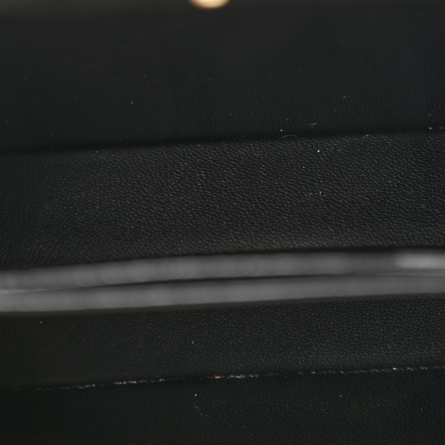 Chanel Lambskin Quilted Pearl CC Vanity Case Black 5 of 12