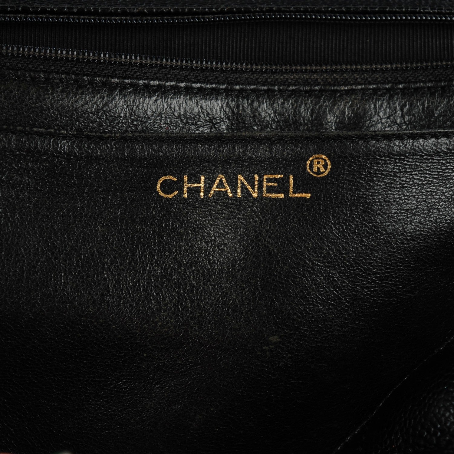 Chanel Caviar Quilted Jumbo Kelly Flap Black 7 of 9