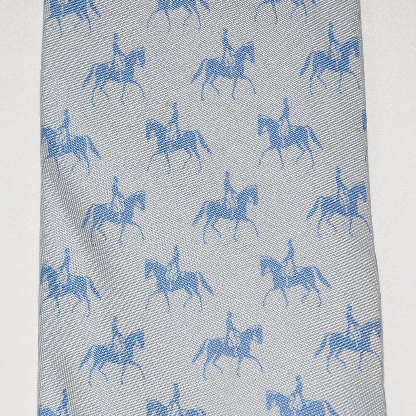 Silk Mens Neck Tie Bleu
