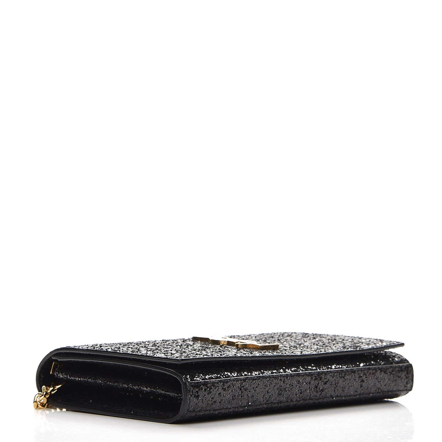 Glitter Galactica Monogram Chain Wallet