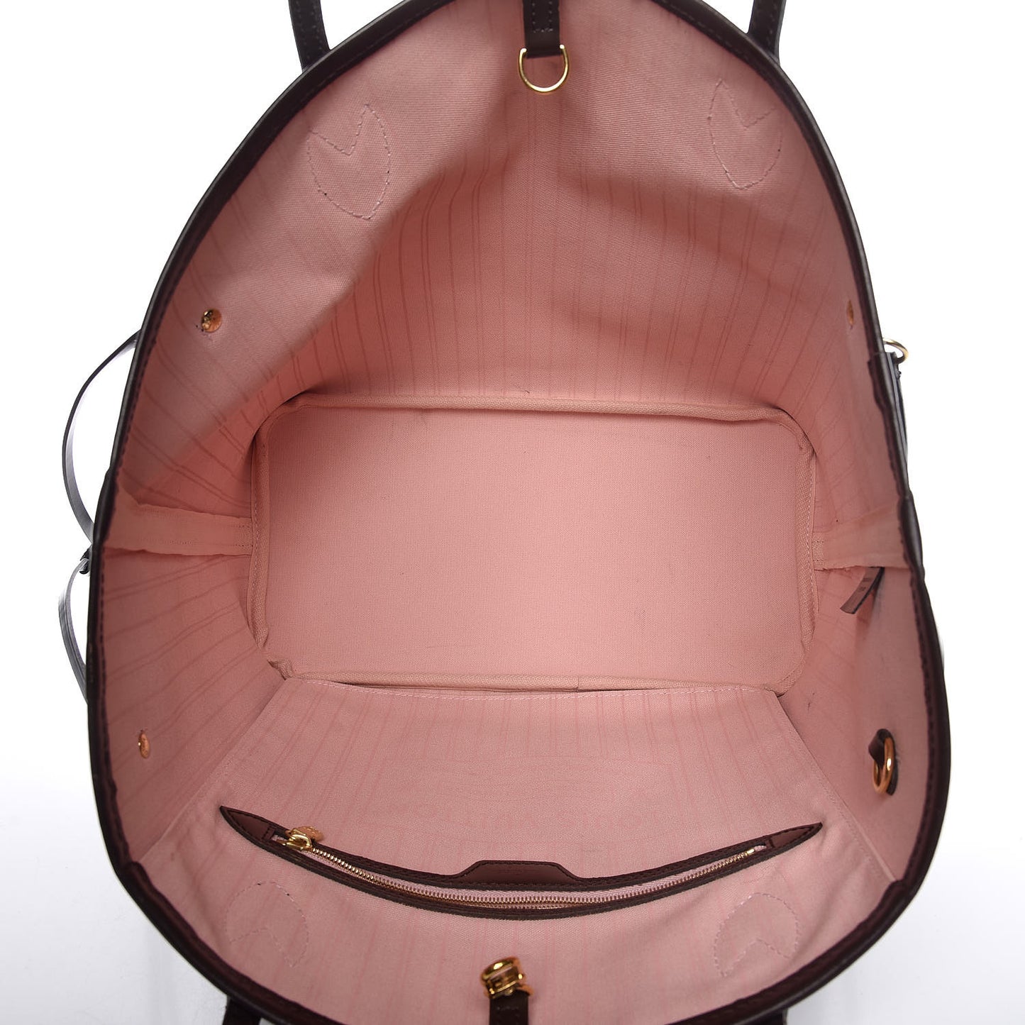 Damier Ebene Neo Neverfull MM Rose Ballerine