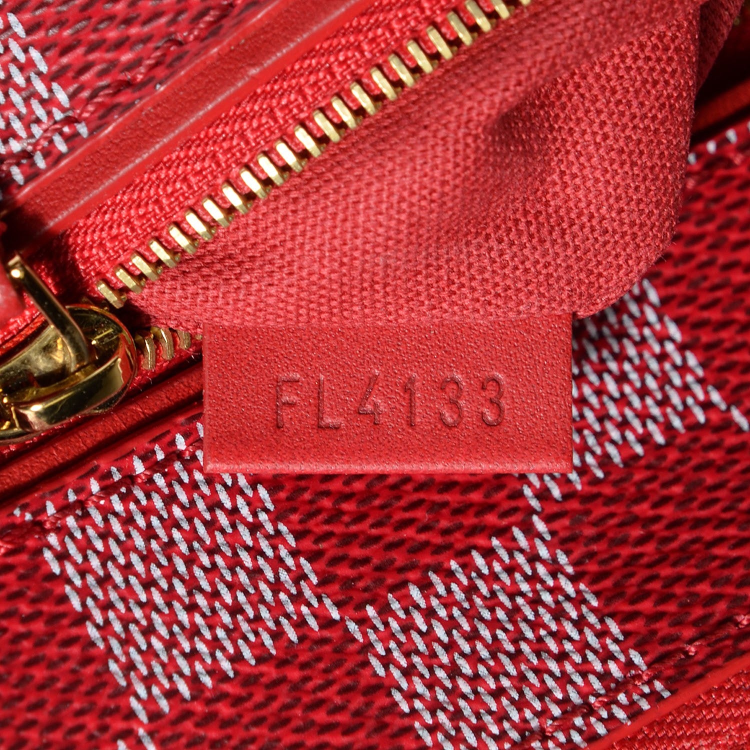 Louis Vuitton Damier Couleurs Modul Carmine 7 of 8