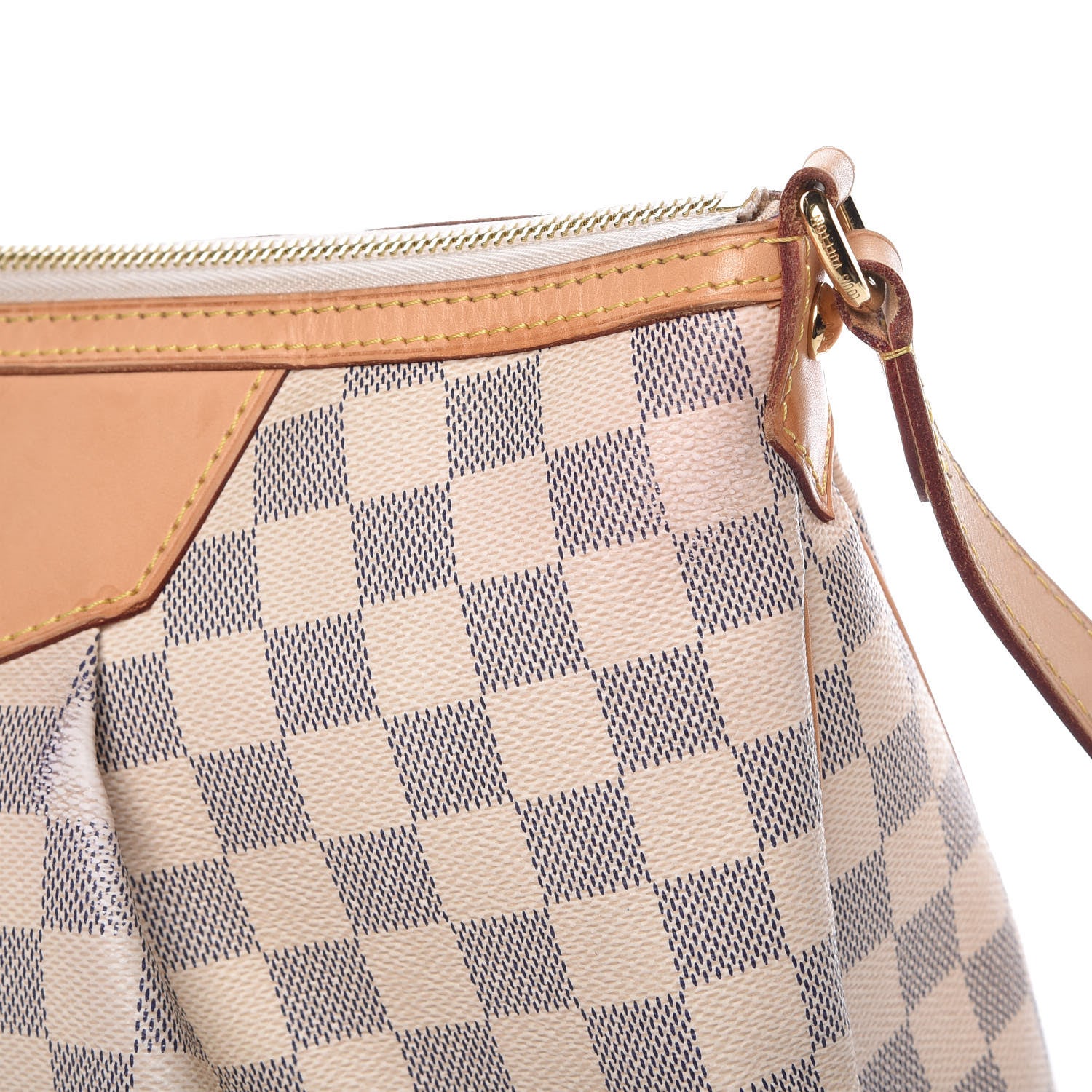 Louis Vuitton Damier Azur Siracusa MM 12 of 18