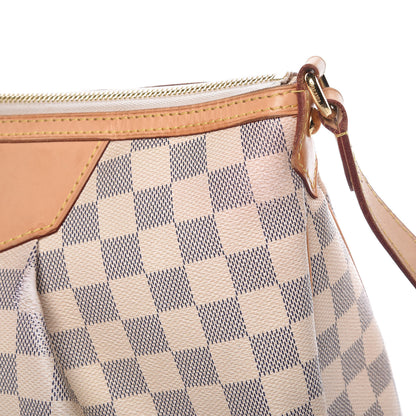 Louis Vuitton Damier Azur Siracusa MM 12 of 18
