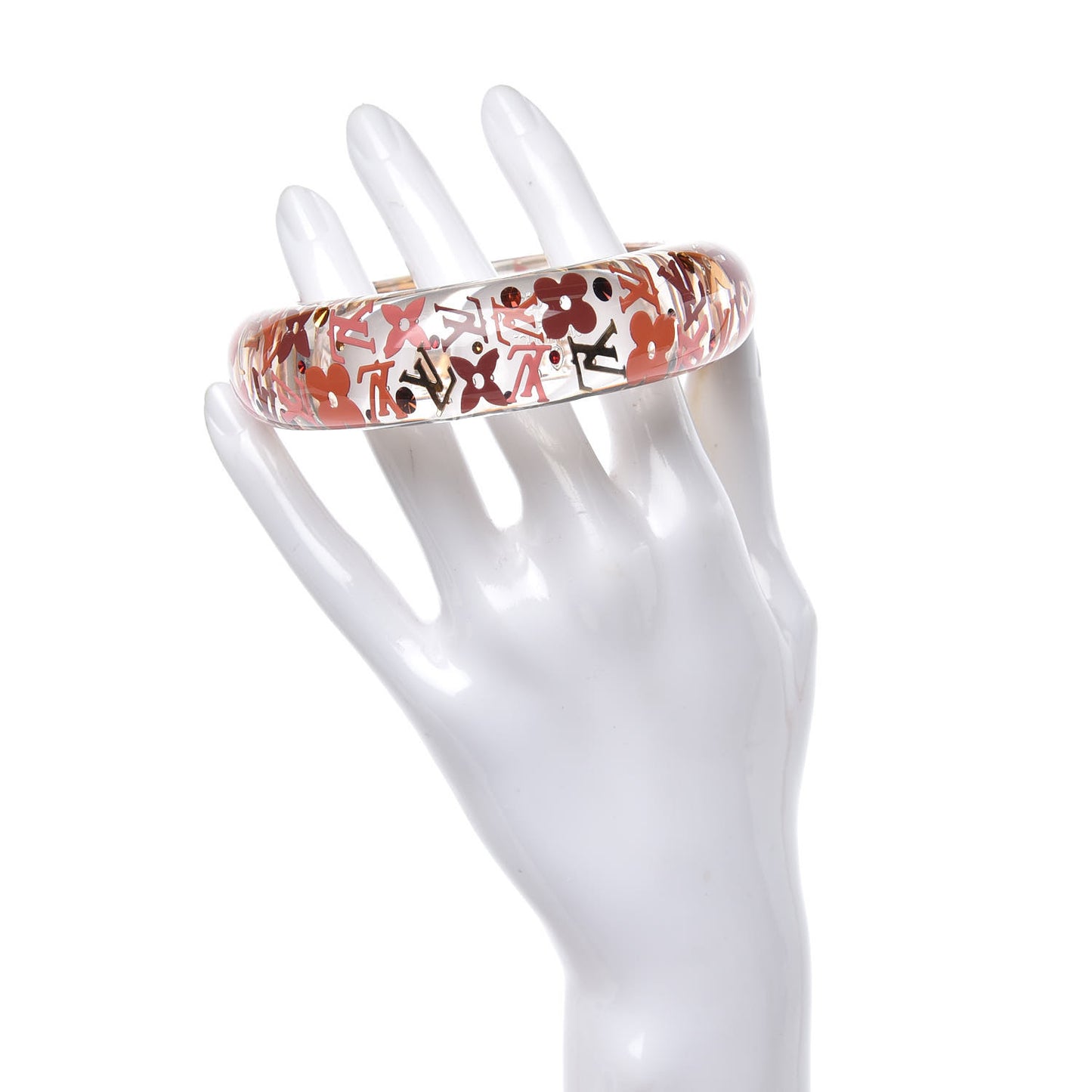 Resin Swarovski Small Inclusion GM Bracelet Tangerine
