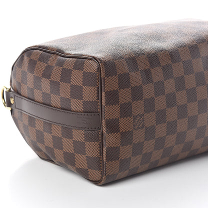 Louis Vuitton Damier Ebene Speedy Bandouliere 25 9 of 10