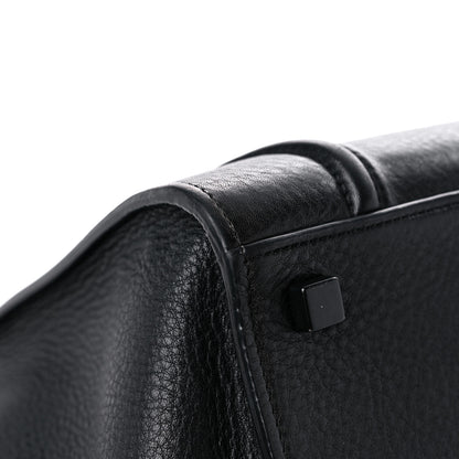 Celine Grained Calfskin Medium Phantom Luggage Black 9 of 16