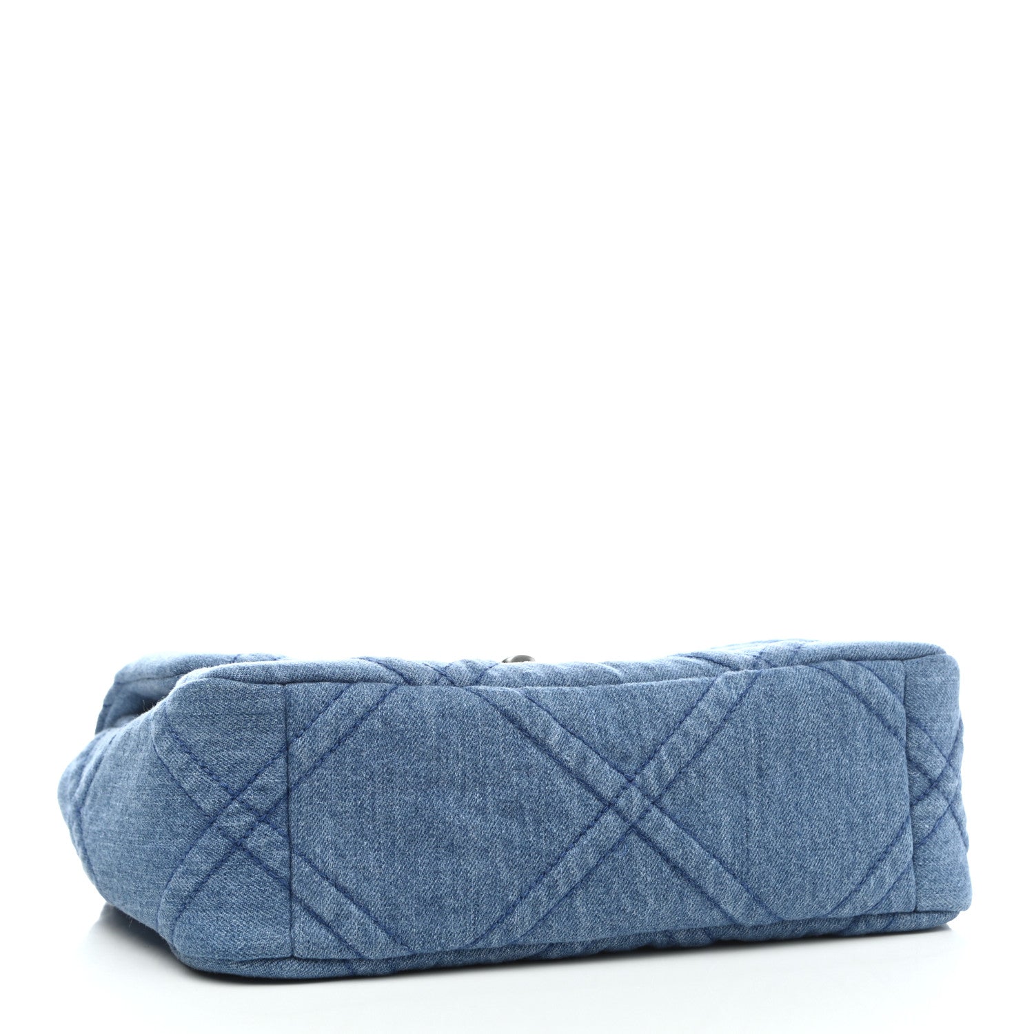 Chanel Denim Quilted Medium Chanel 19 Flap Blue 4 of 9