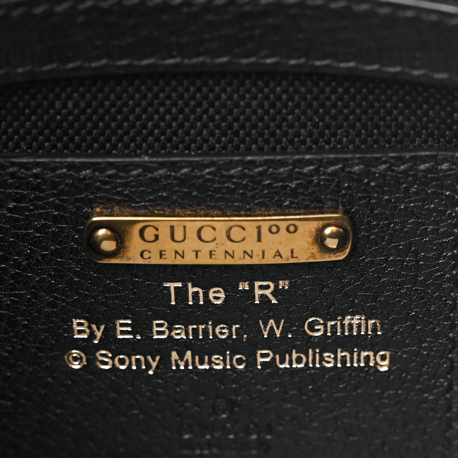 Gucci Textured Dollar Calfskin Music is Mine Belt Bag 90 36 Crop Multicolor Black 6 of 12