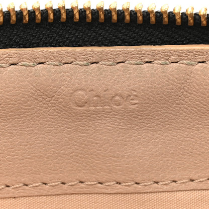 Chloe Grained Calfskin Marcie Long Zip Around Wallet Black 7 of 10