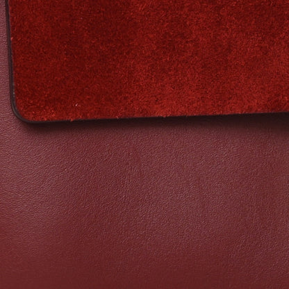 Chloe Suede Calfskin Small Faye Shoulder Bag Plum Purple 9 of 9