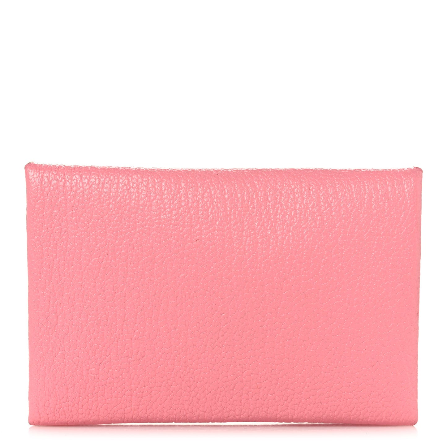 Chevre Chandra Verso Calvi Card Case Rose Confetti Brique