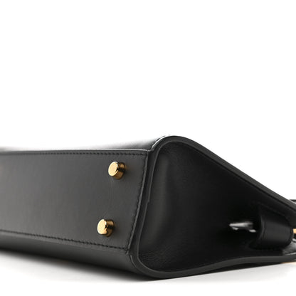 Versace Calfskin Small Medusa '95 Tote Bag Black 9 of 10