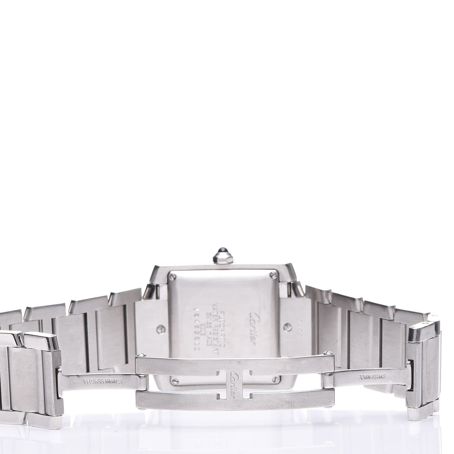 Cartier Stainless Steel 28mm Tank Francaise Automatic Watch 5 of 6