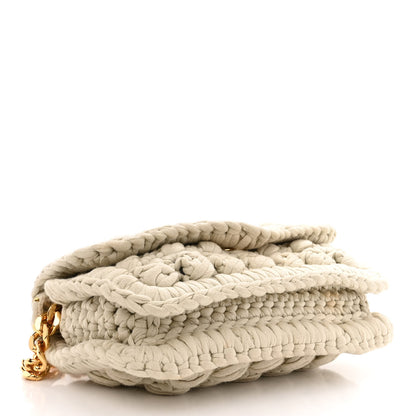 Bottega Veneta Jersey Crochet Shoulder Bag Plaster 4 of 10