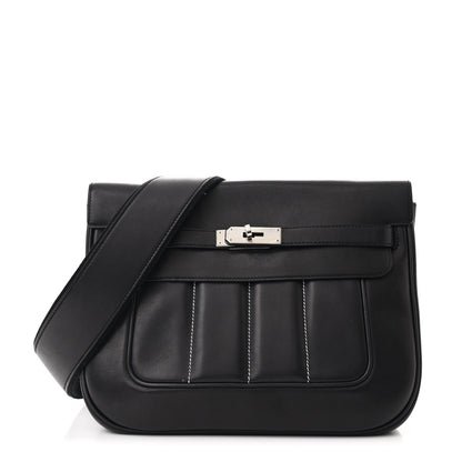 Hermes Veau Swift Sac Berline 28 Black 1 of 10