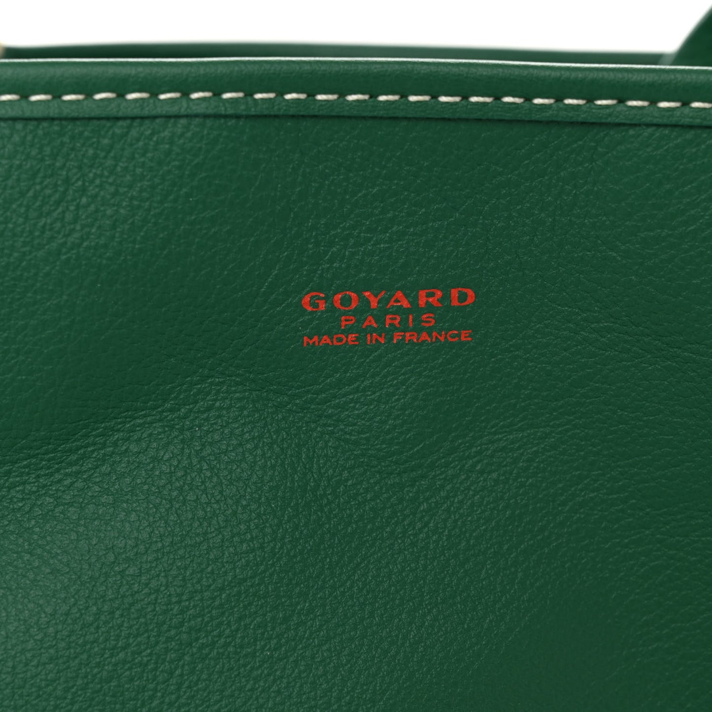 Goyardine Reversible Mini Anjou Green