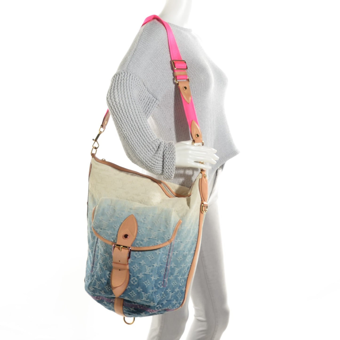 Denim Sunburst PM Messenger Blue