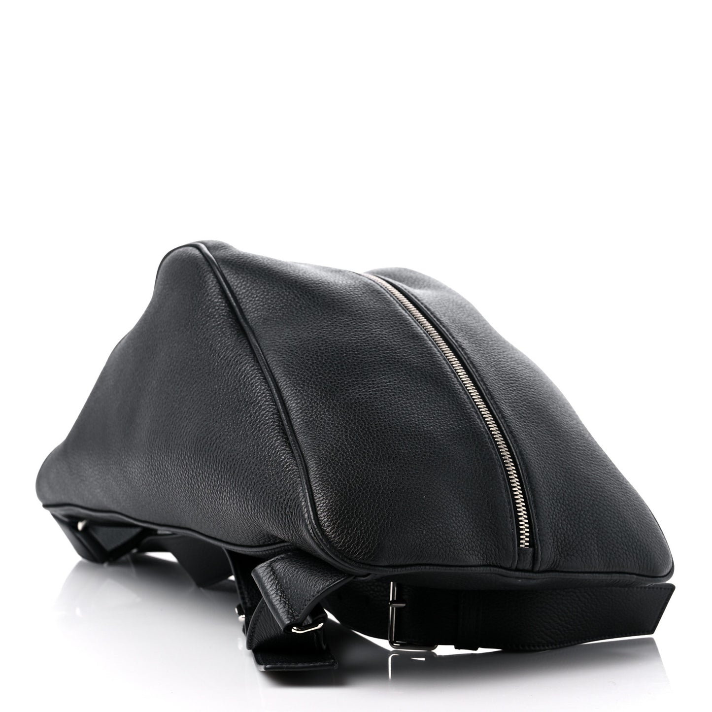 Vitello Daino Triangle Backpack Black