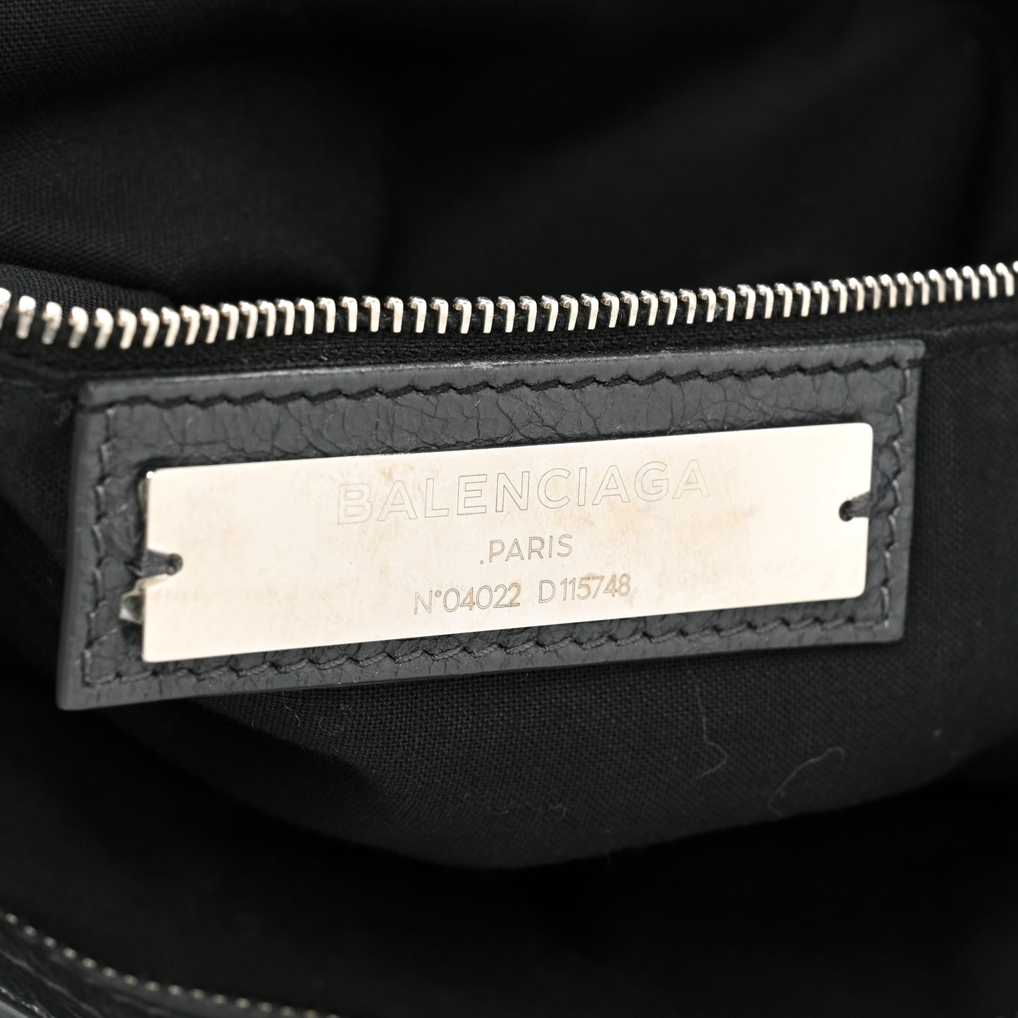 Agneau Classic Silver Hardware City Gris Fossile Anthracite