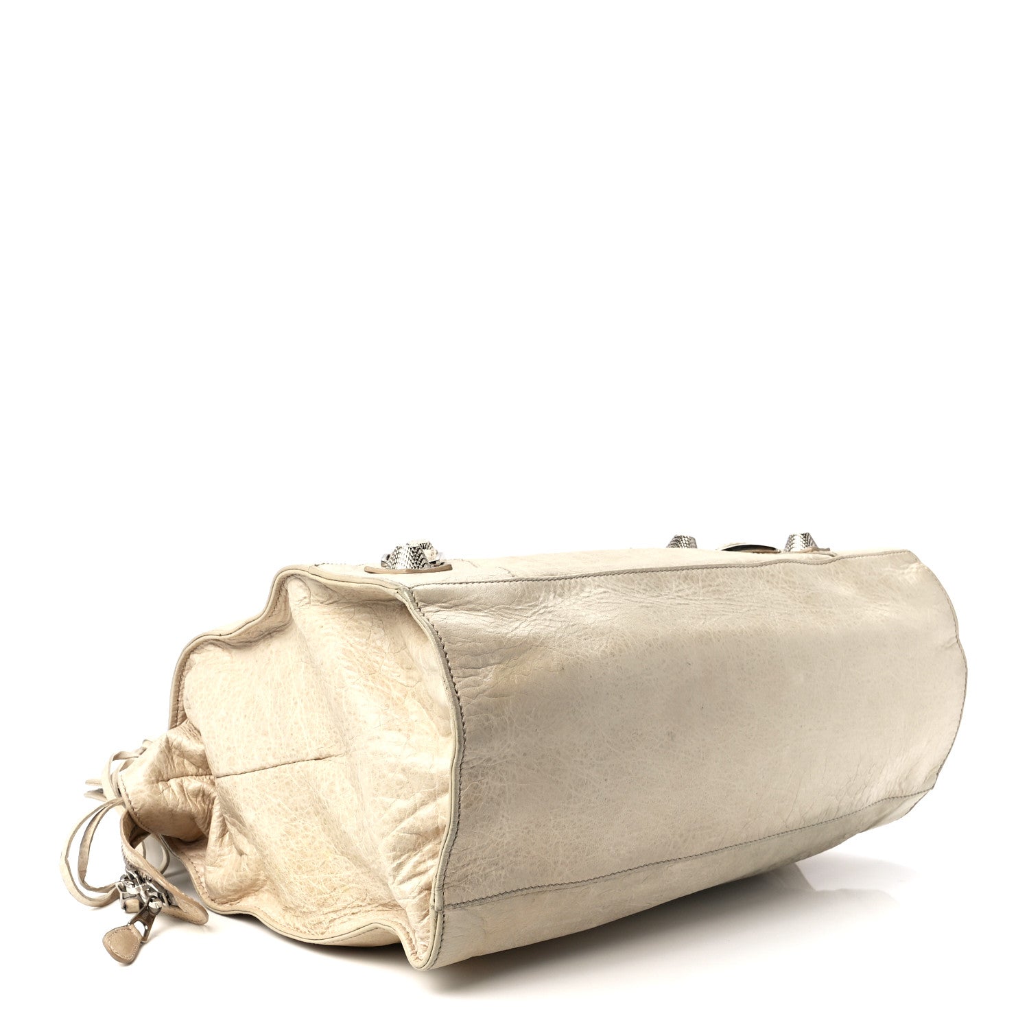 Balenciaga Agneau Giant 21 Silver Hardware Folder Sahara 5 of 14