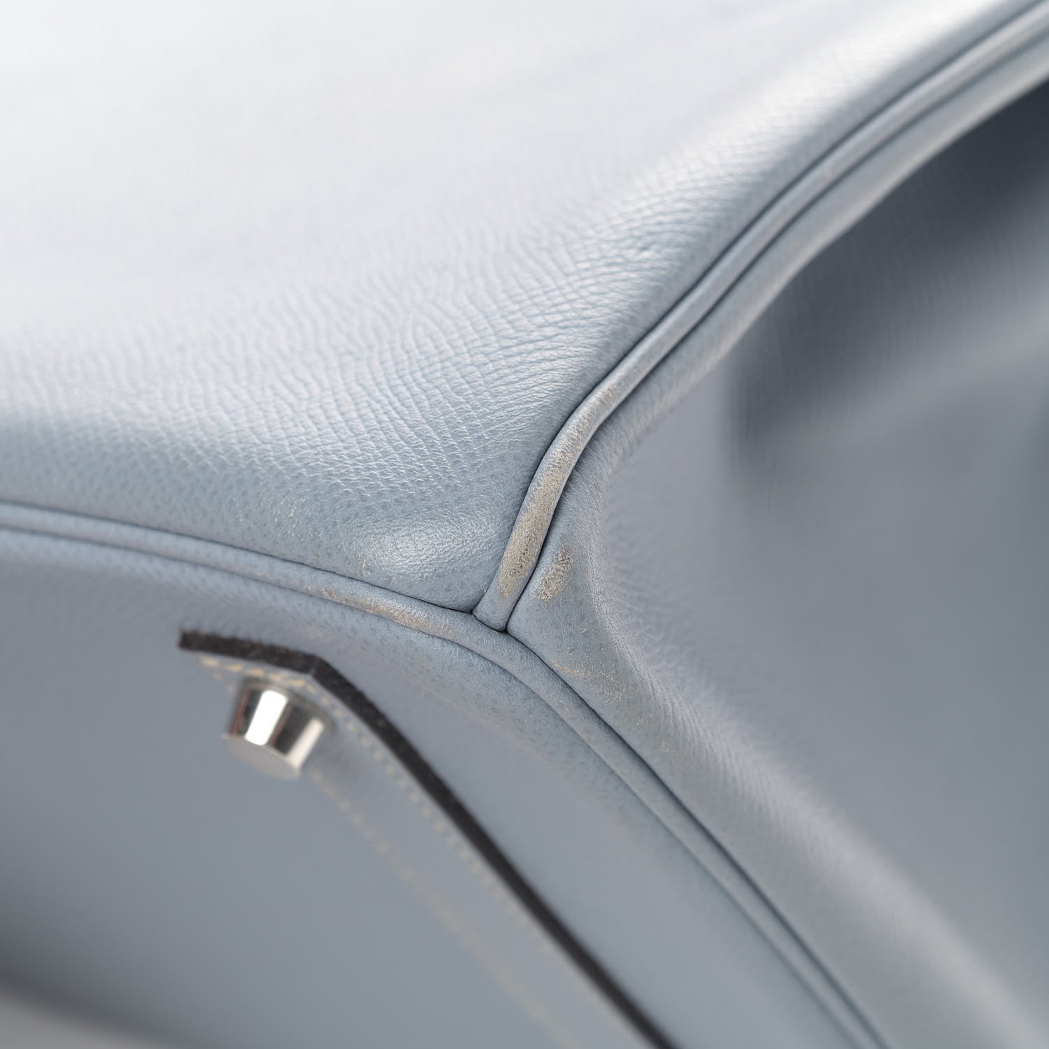 Hermes Epsom Birkin 35 Bleu Lin 7 of 14