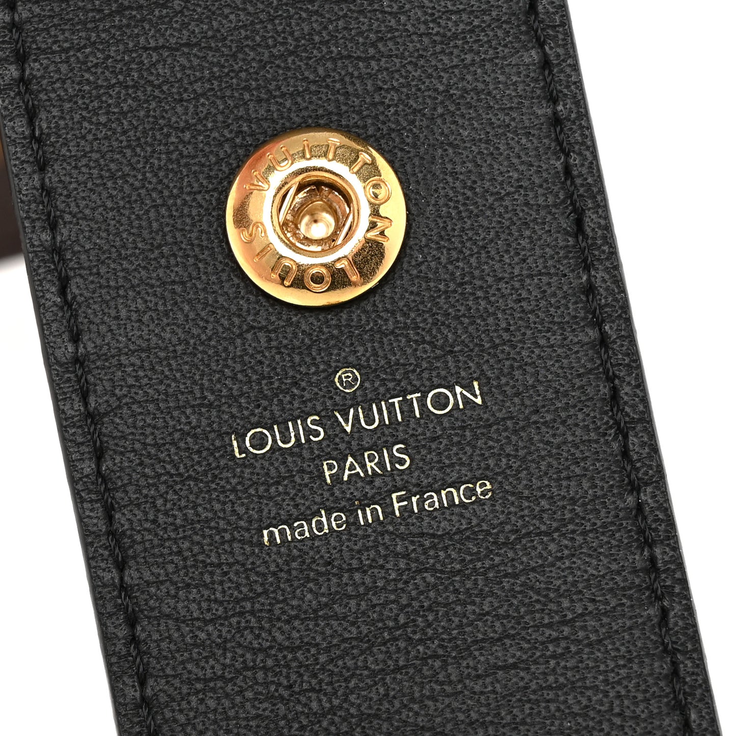 Monogram Adjustable Bandouliere Shoulder Strap Black
