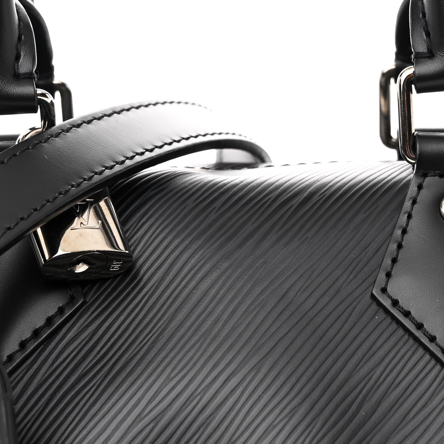 Louis Vuitton Epi Speedy Bandouliere 25 Black 8 of 10