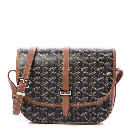 Goyard Goyardine Belvedere II PM Messenger Bag Black Gold 1 of 13