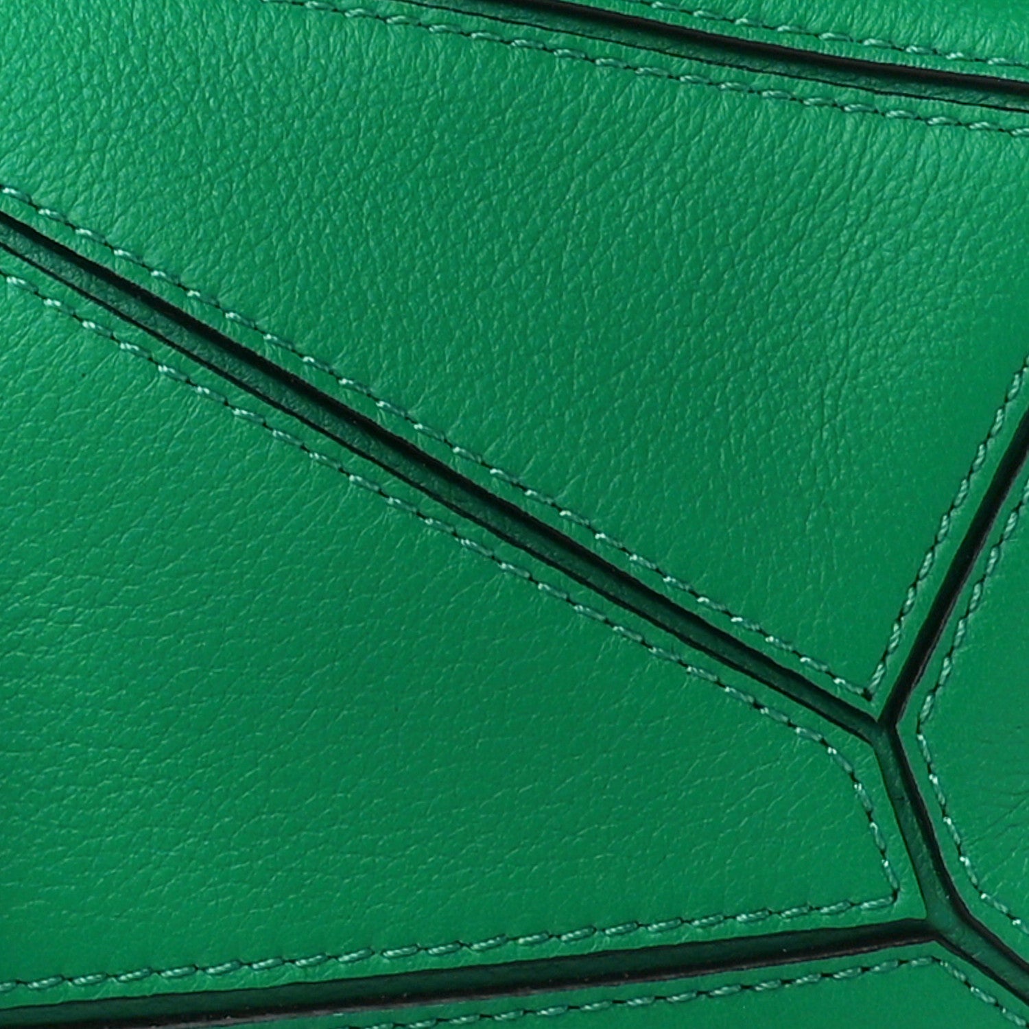 Loewe Calfskin Mini Puzzle Bag Jungle Green 8 of 10