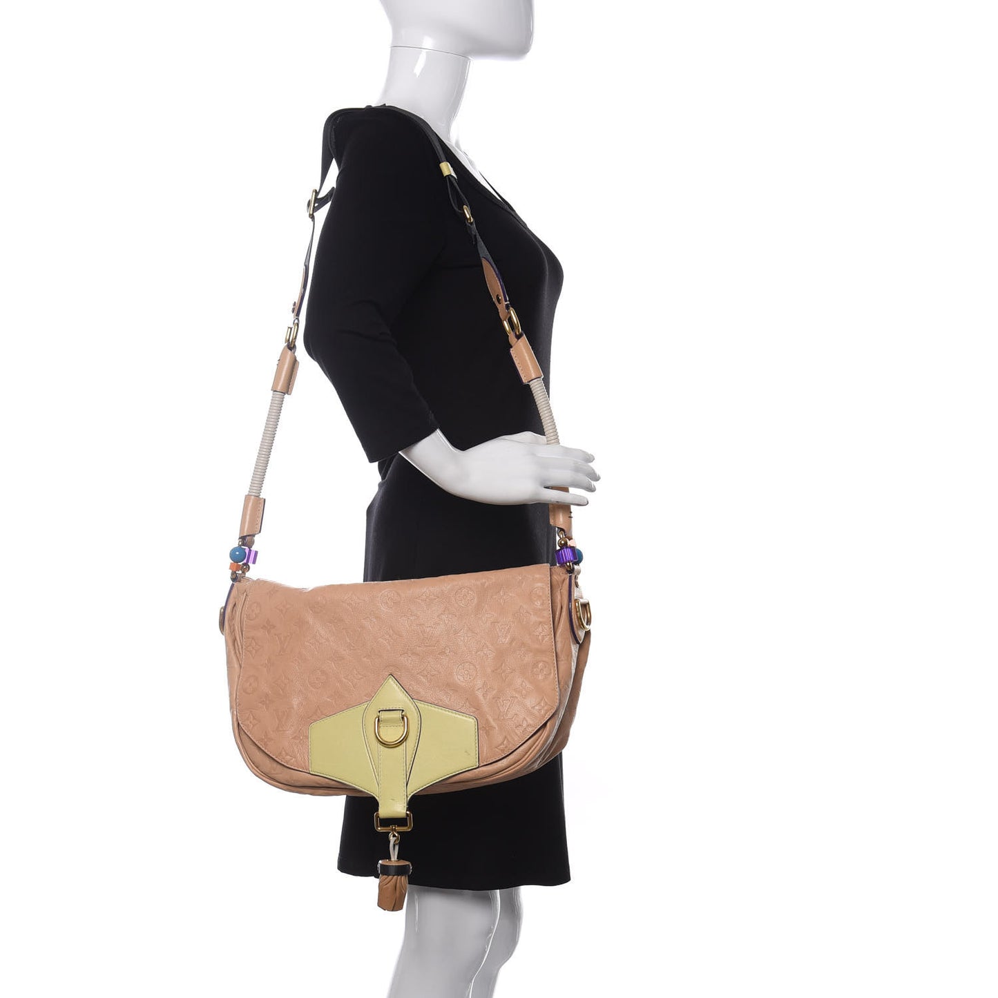 Monogram Underground Messenger Rose