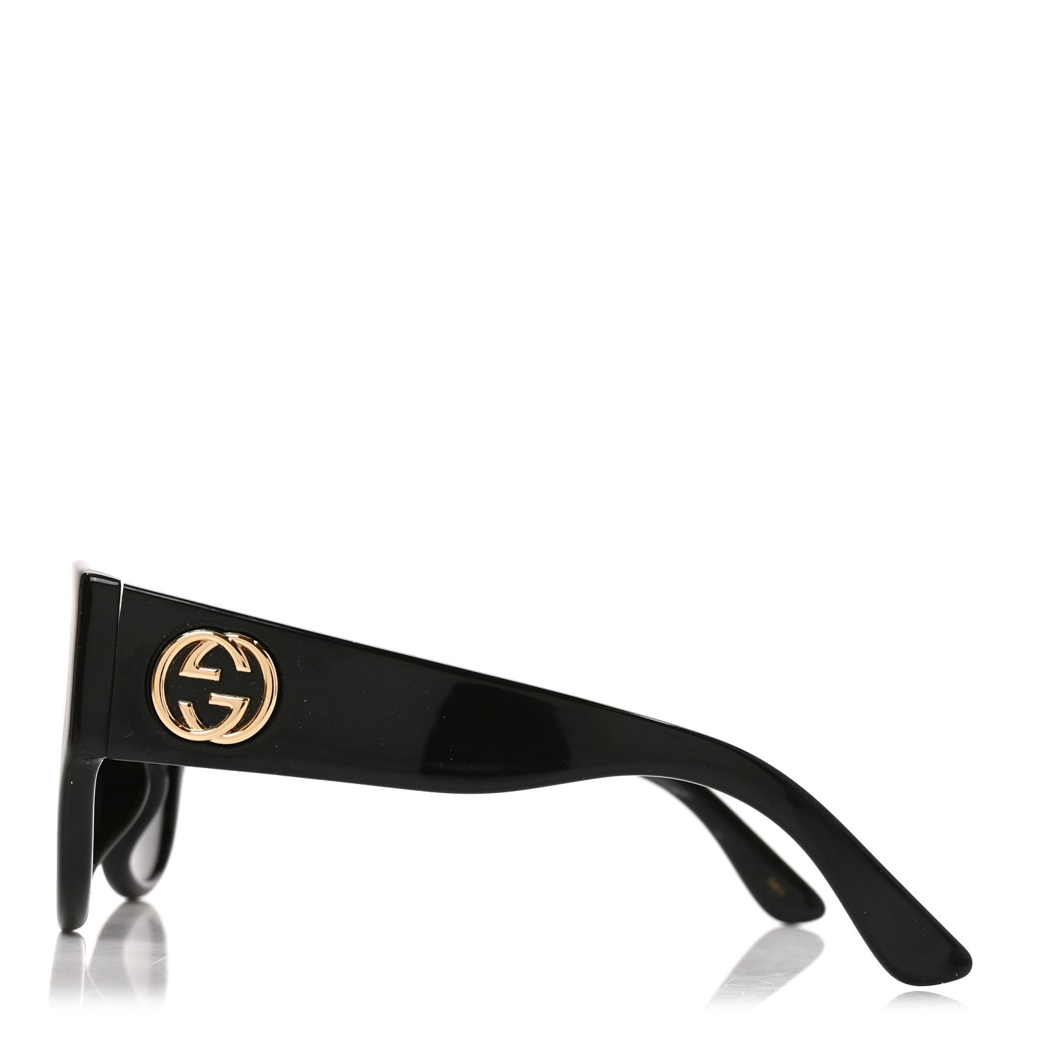 Gucci Acetate Square Frame Sunglasses GG0142SA Black 3 of 8