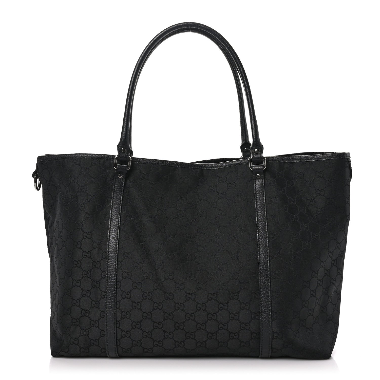 Gucci Nylon Monogram Large Joy Tote Black 1 of 10