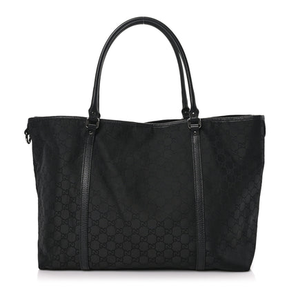 Gucci Nylon Monogram Large Joy Tote Black 1 of 10