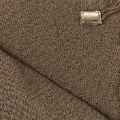 Burberry Merino Wool House Check Square Scarf Brown 3 of 4