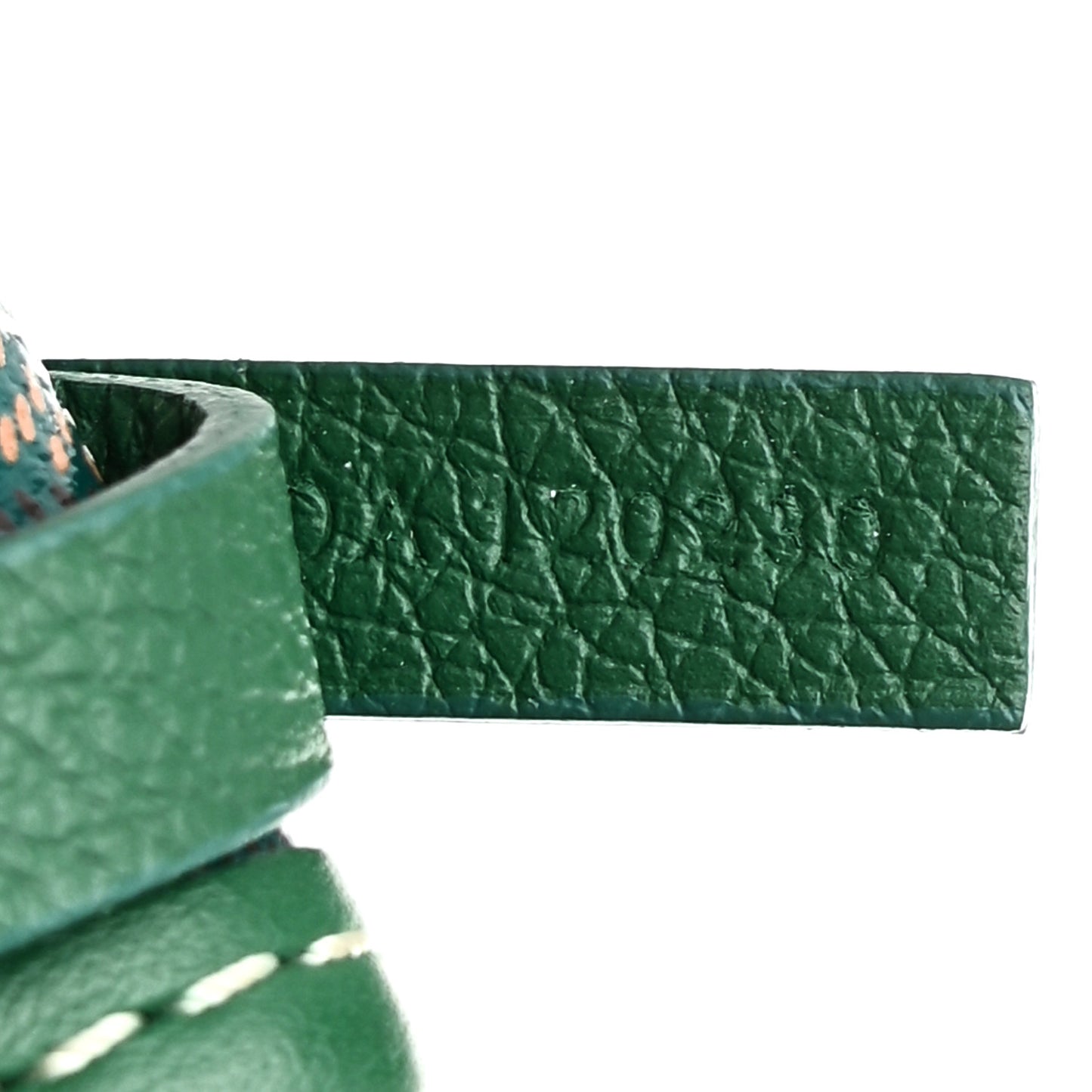 Goyardine Reversible Mini Anjou Green