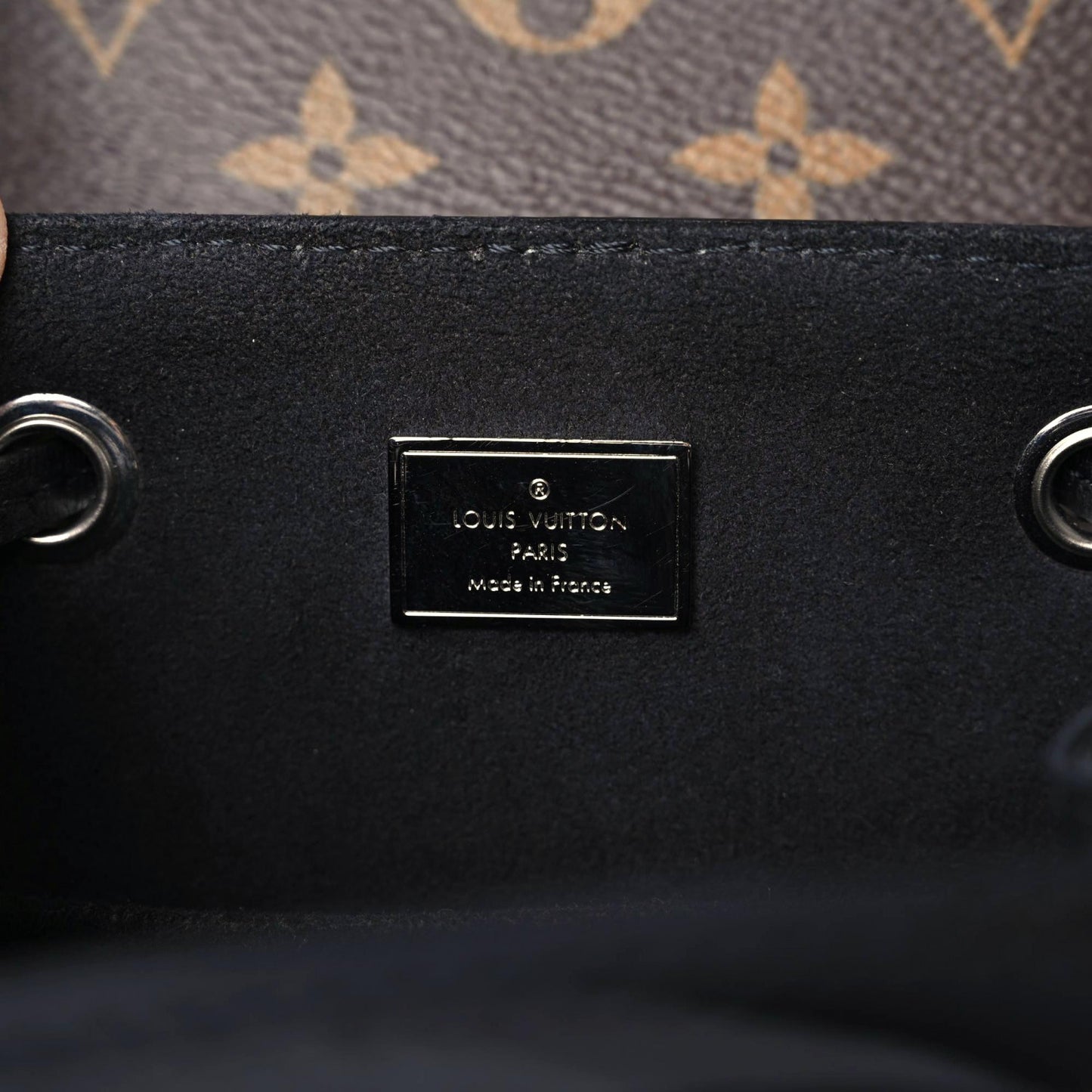 Patent Monogram Hot Springs Backpack Black