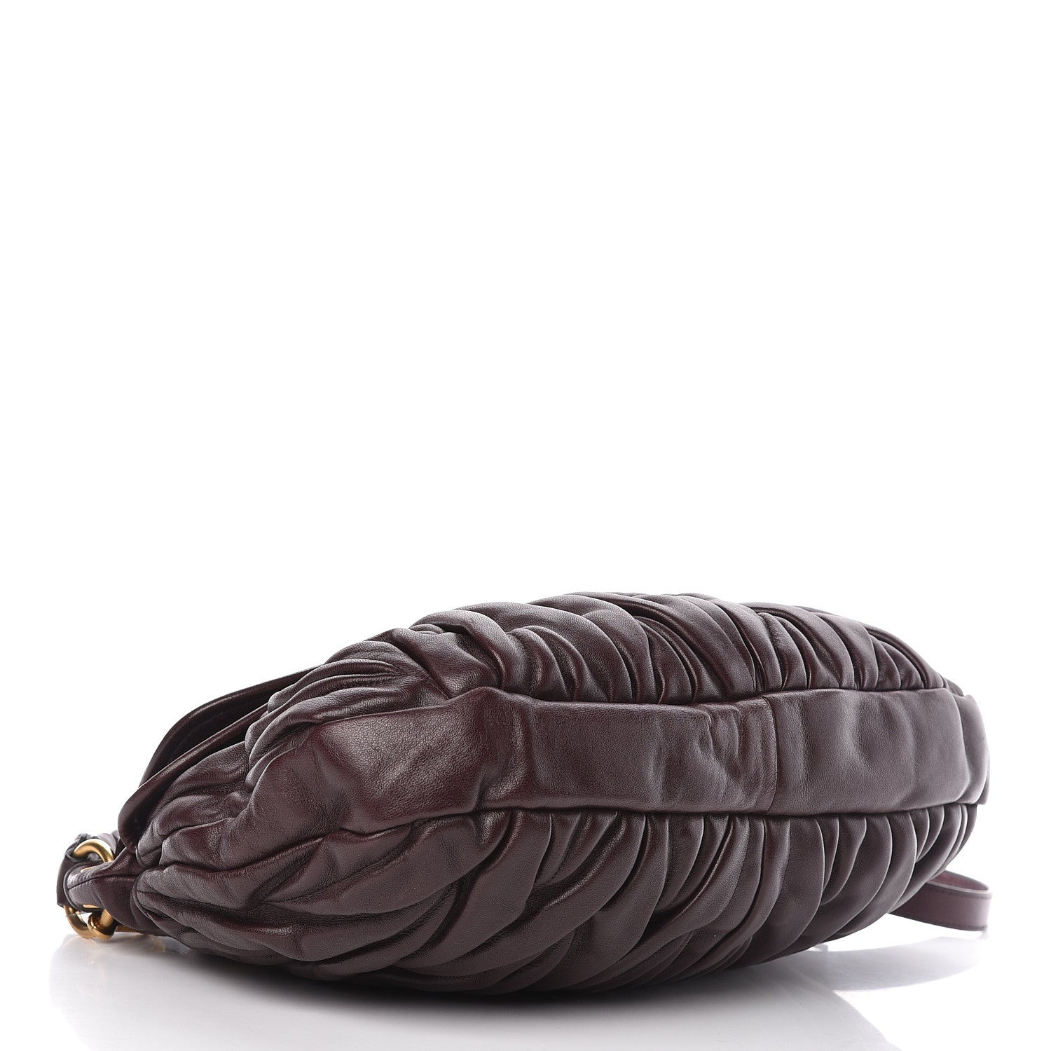 Miu Miu Nappa Matelasse Coffer Hobo Prugna 4 of 12