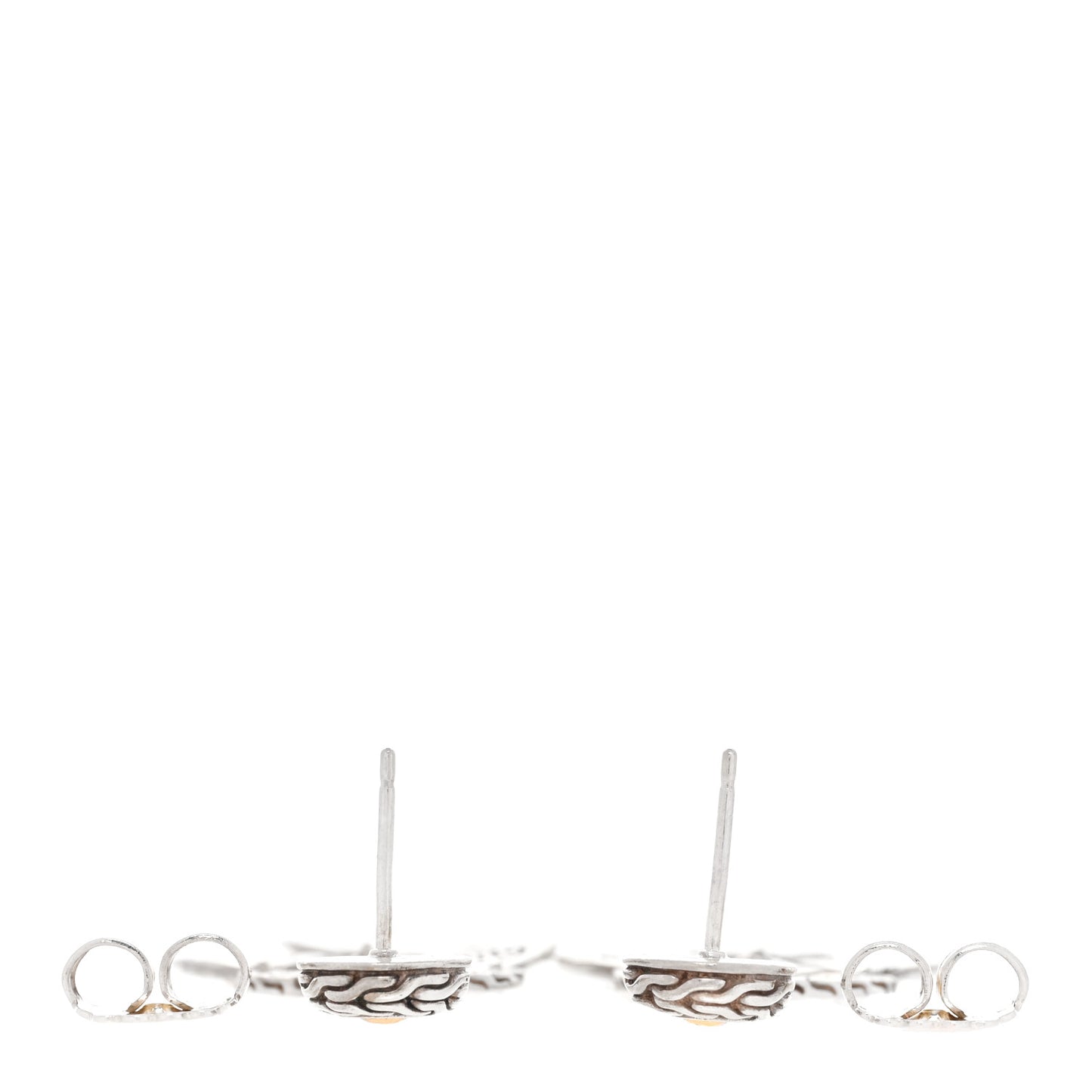 Sterling Silver 18K Yellow Gold Legends Naga Chandelier Earrings