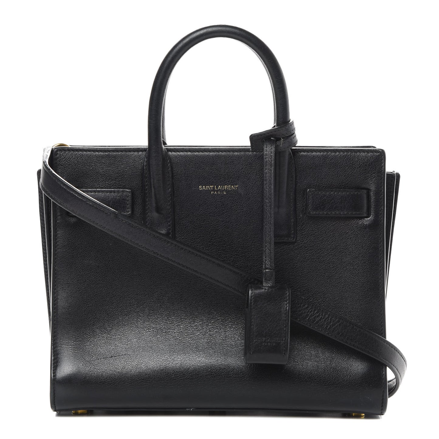Calfskin Nano Sac de Jour Black