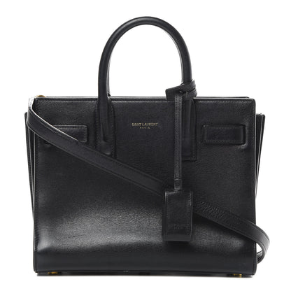 Saint Laurent Calfskin Nano Sac de Jour Black 1 of 19