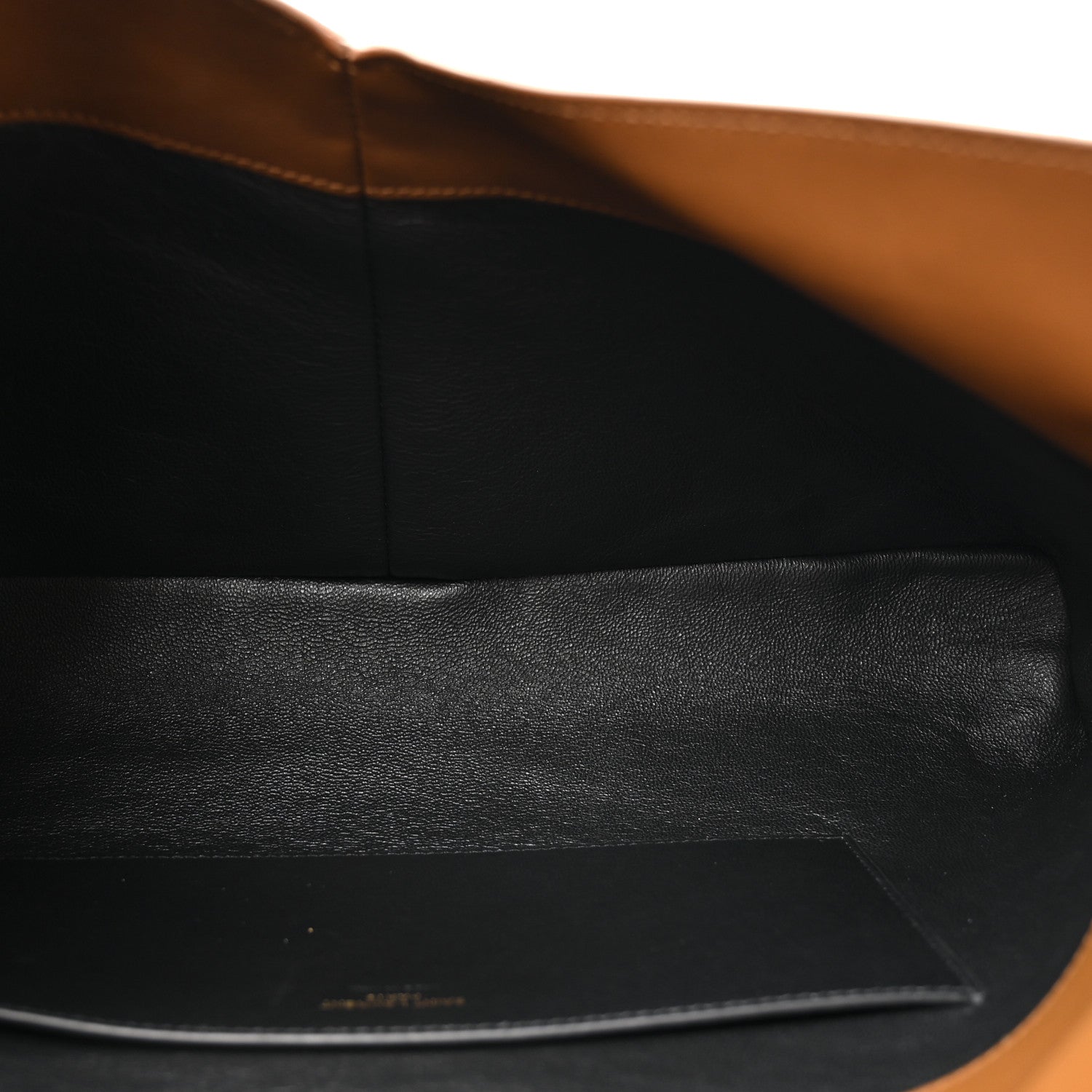 Saint Laurent Suede Large Cassandre Pouch On Chain Caramel Cognac 5 of 11