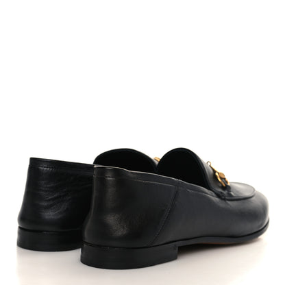 Gucci Lambskin Womens Brixton Horsebit Loafers 40.5 Black 4 of 9