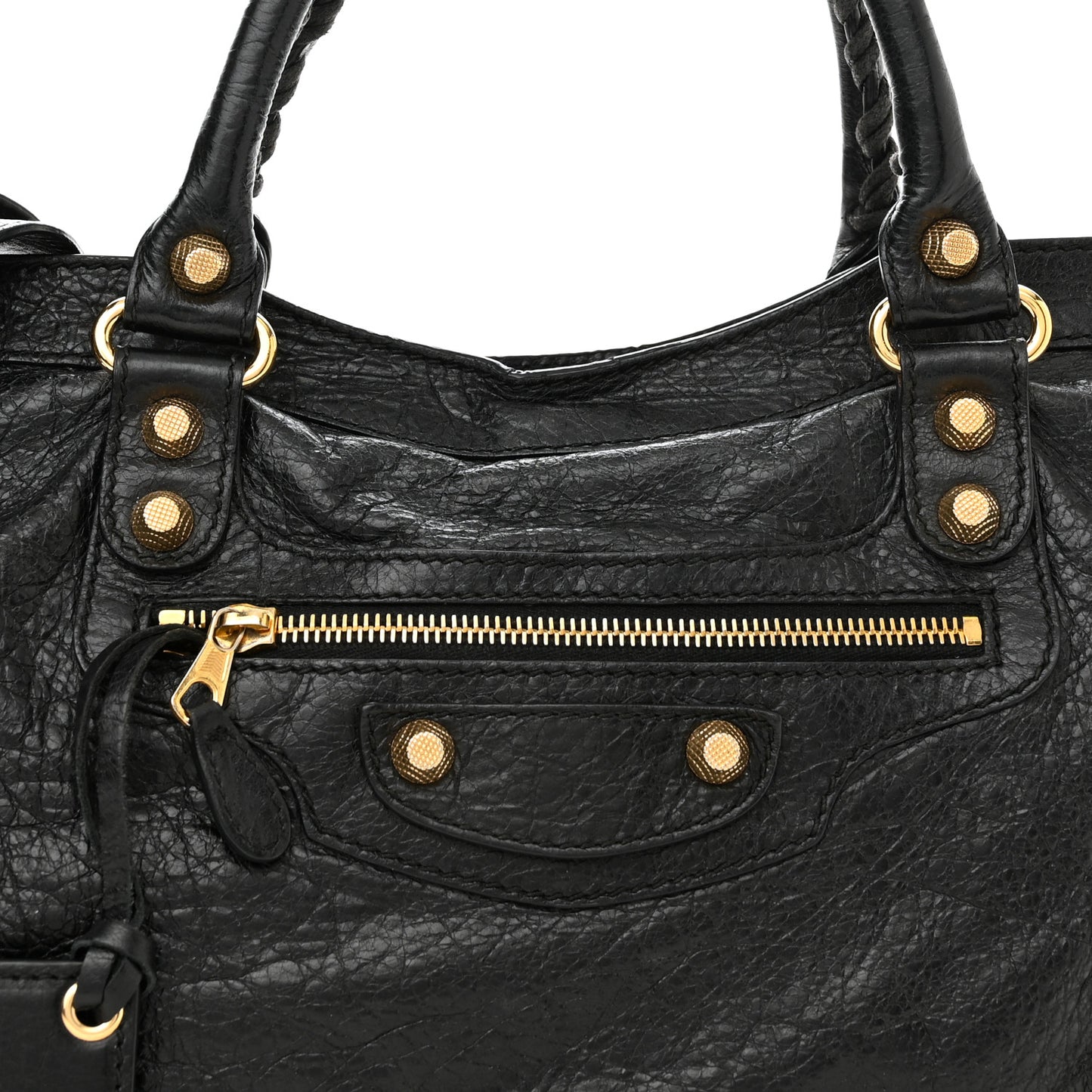 Agneau Giant 12 Gold Hardware City Black