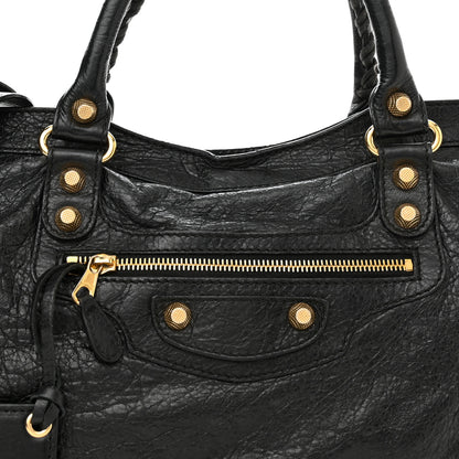 Balenciaga Agneau Giant 12 Gold Hardware City Black 8 of 10