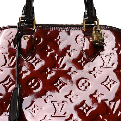 Louis Vuitton Vernis Alma PM Amarante 7 of 9