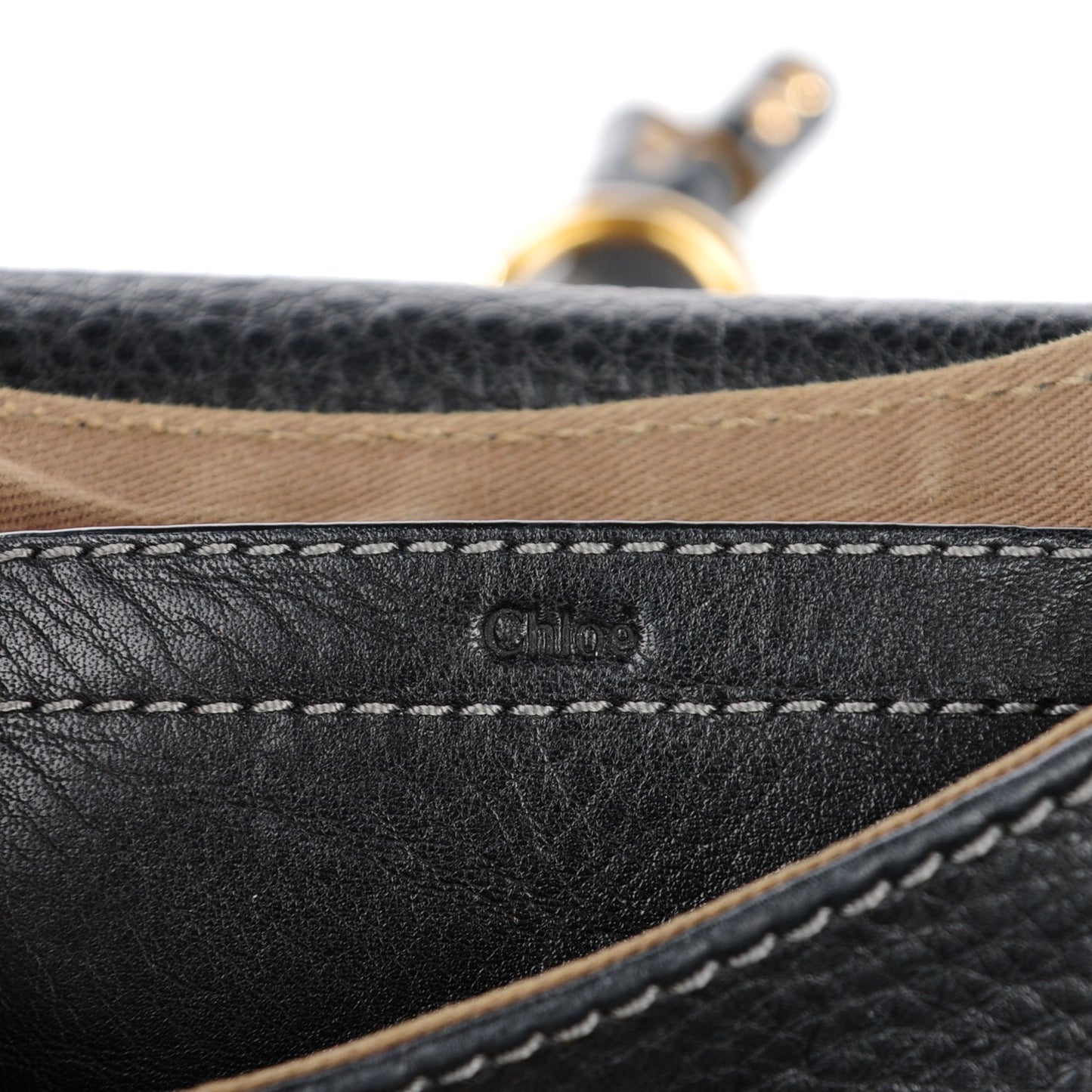Calfskin Marcie Pochette Crossbody Bag Black