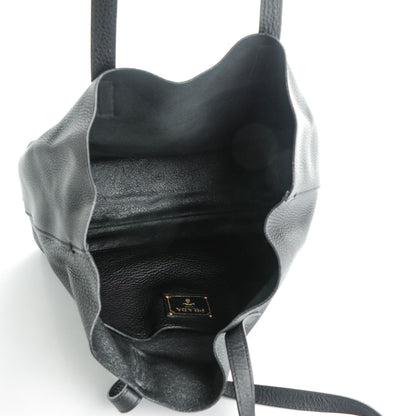 Prada Vitello Daino Tote Nero Black 5 of 8