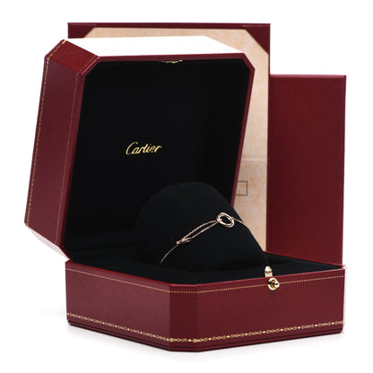 Cartier 18K Pink Yellow White Gold Trinity Bracelet 6 of 6