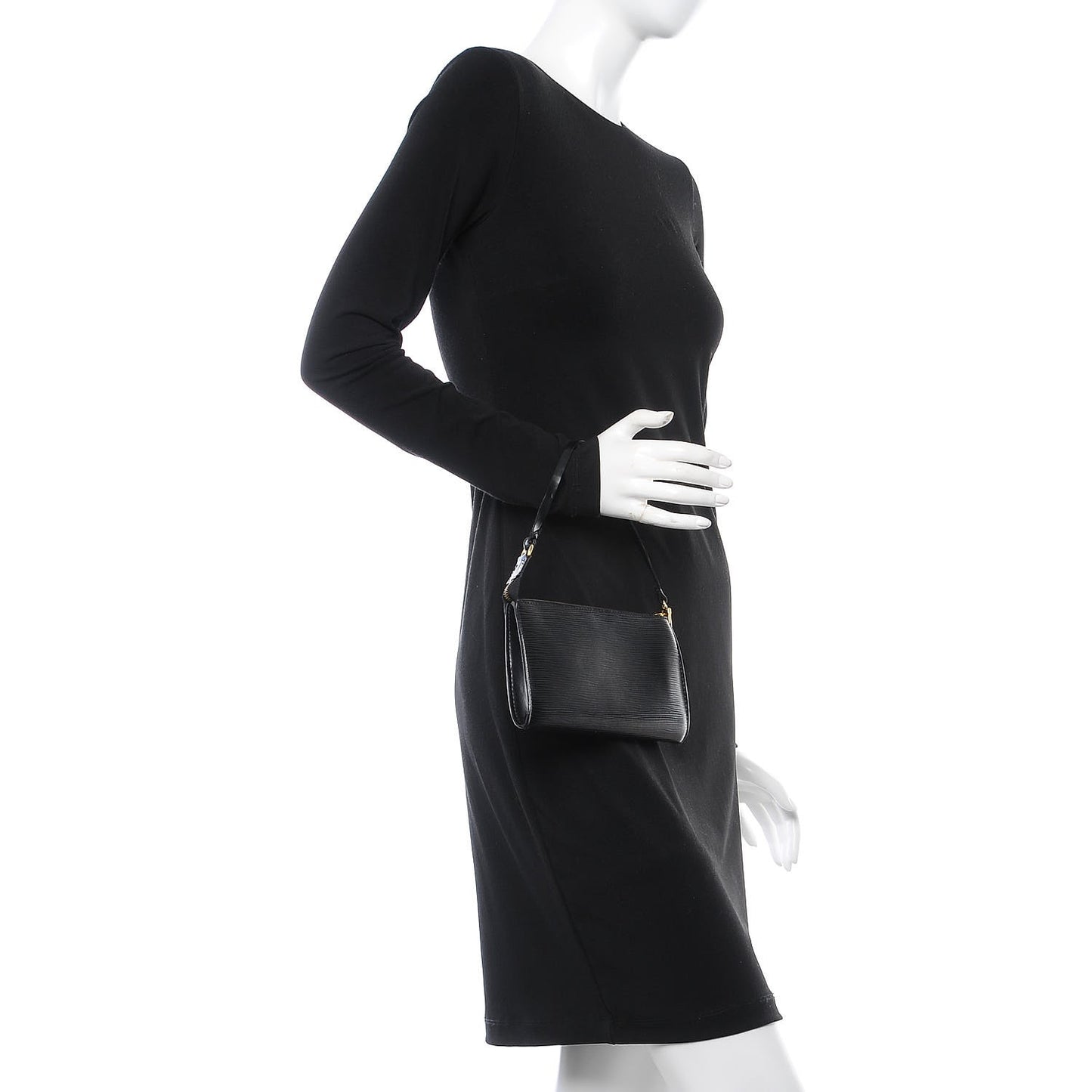 Epi Pochette Accessories 24 Black